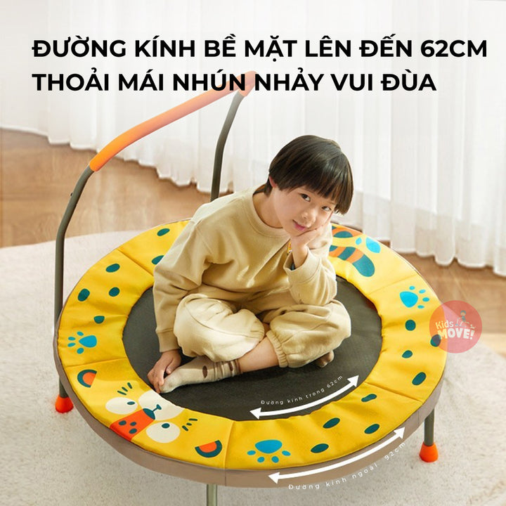 Đệm nhún nhảy trampoline mideer