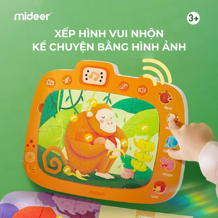 Bộ xếp hình âm thanh cho bé Mideer