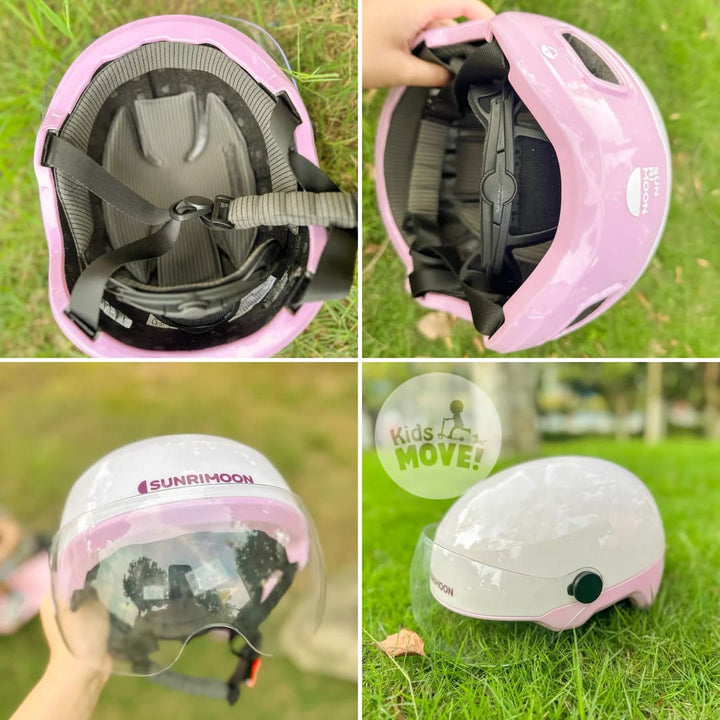 Mũ bảo hiểm có kính Sunrimoon CS-37