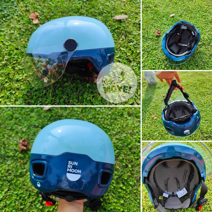 Mũ bảo hiểm có kính Sunrimoon CS-37