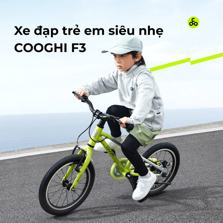 Xe đạp siêu nhẹ Cooghi F3