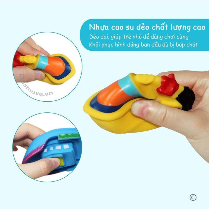 Bộ 9 món du thuyền thả bồn tắm - Kidsmove - Thế giới xe của bé