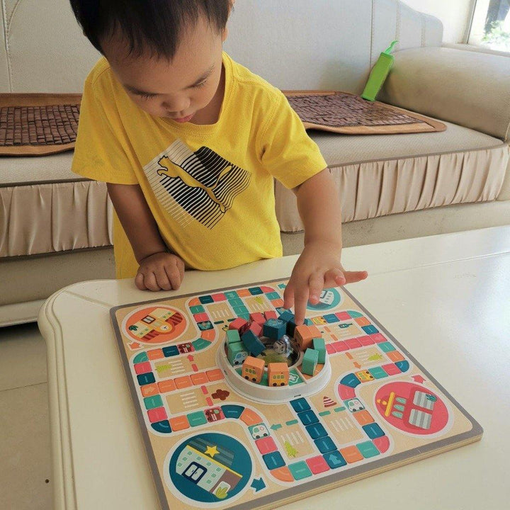 Cờ cá ngựa phi hành gia TopBright đồ chơi board game cho bé 3 tuổi
