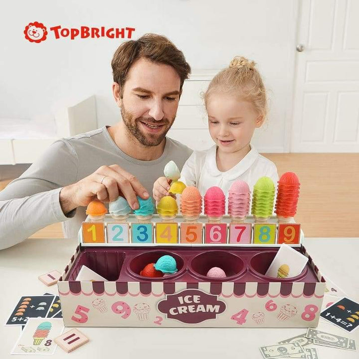 Bộ đồ chơi bán kem Top bright cho bé - đồ chơi trẻ em thông minh