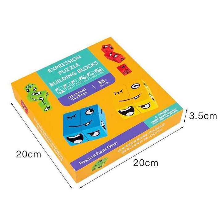 Bộ xếp hình biểu cảm khuôn mặt cho bé