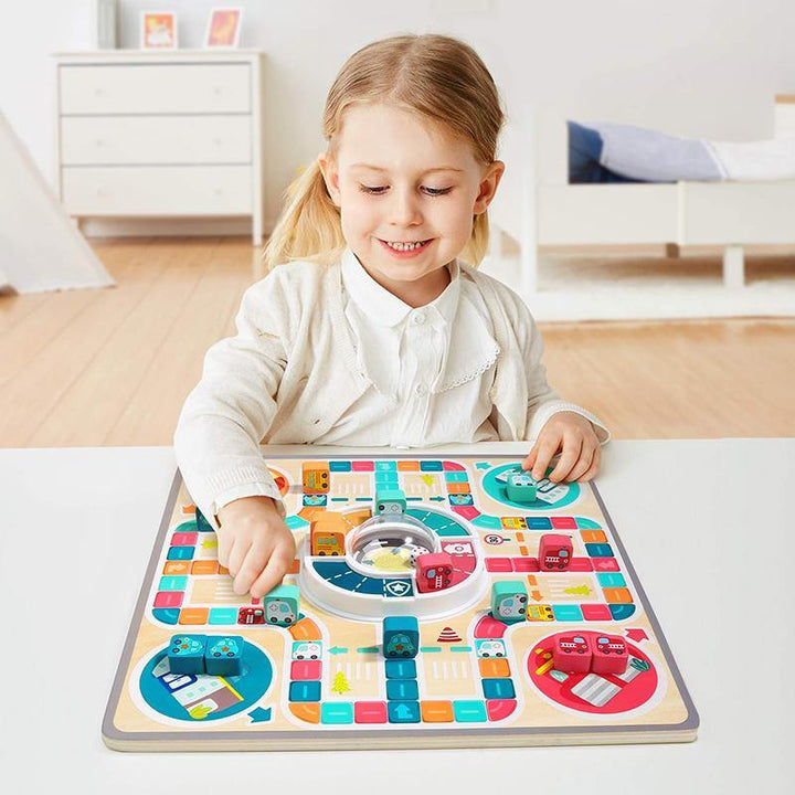 Cờ cá ngựa phi hành gia TopBright đồ chơi board game cho bé 3 tuổi