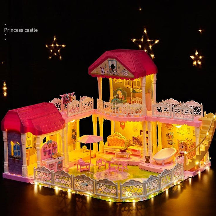 Nhà búp bê cỡ lớn Castle Villa cho bé gái - Kidsmove - Thế giới xe của bé