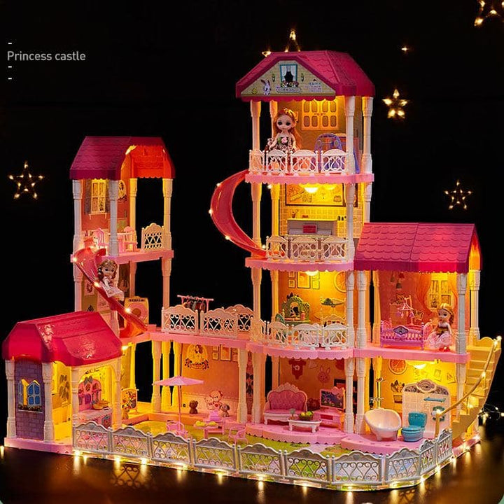Nhà búp bê cỡ lớn Castle Villa cho bé gái - Kidsmove - Thế giới xe của bé