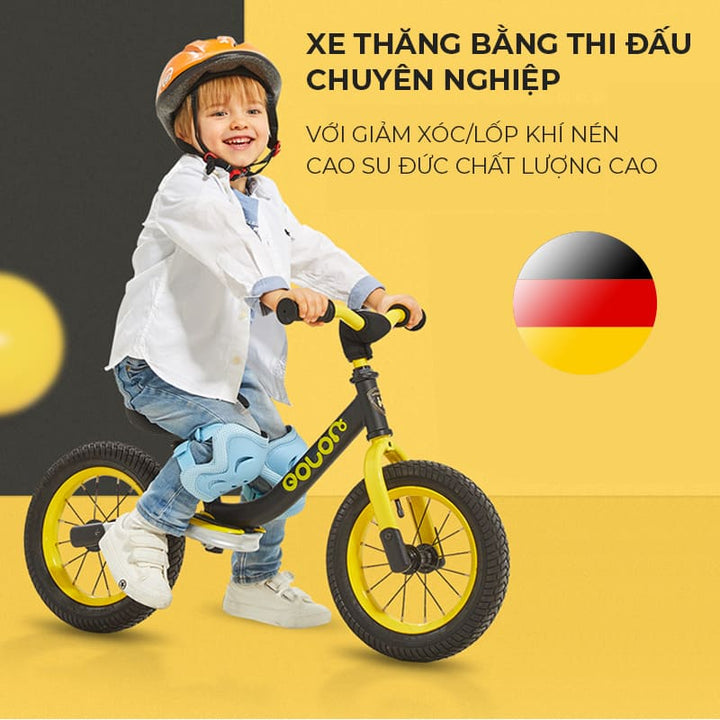 xe thăng bằng trẻ em 2 bánh không bàn đạp cho bé 2-6 tuổi whizbebe color