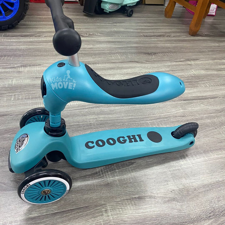 Xe scooter 2 trong 1 cho bé Cooghi Velo Kids