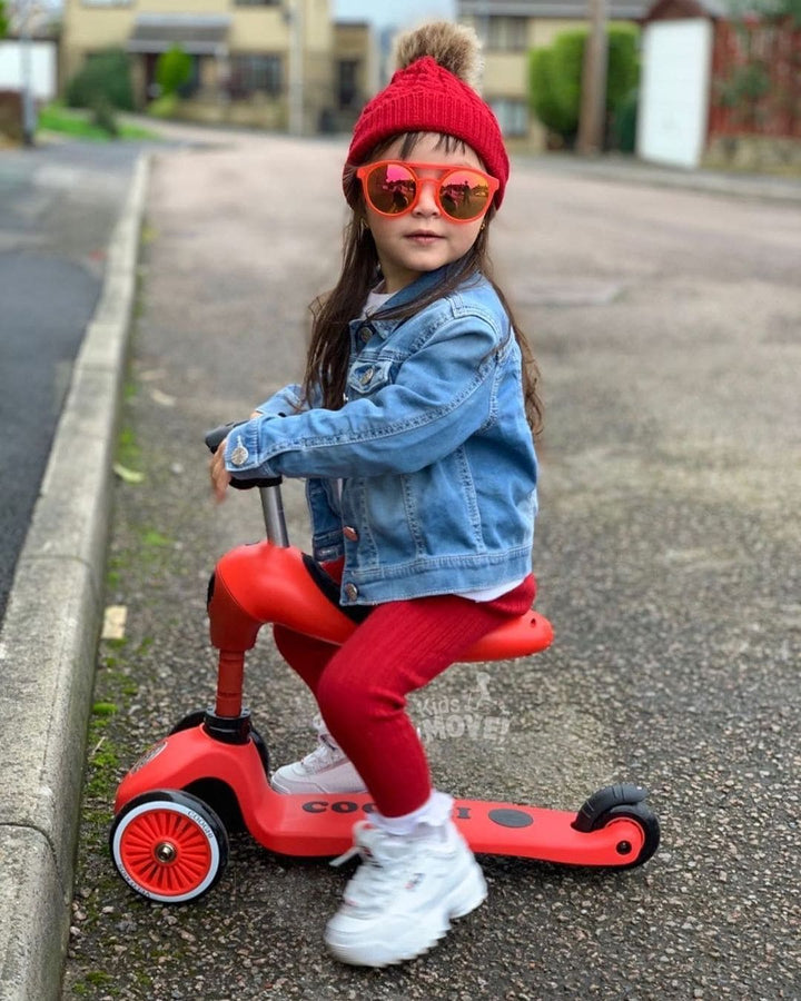Xe scooter 2 trong 1 cho bé Cooghi Velo Kids